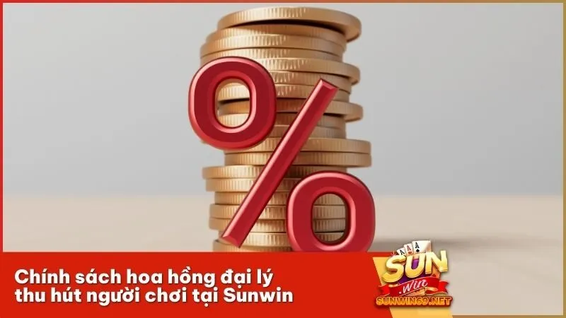 Chính sách hoa hồng đại lý thu hút người chơi tại Sunwin