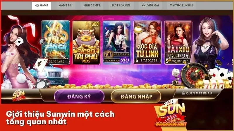 Giới thiệu Sunwin một cách tổng quan nhất 
