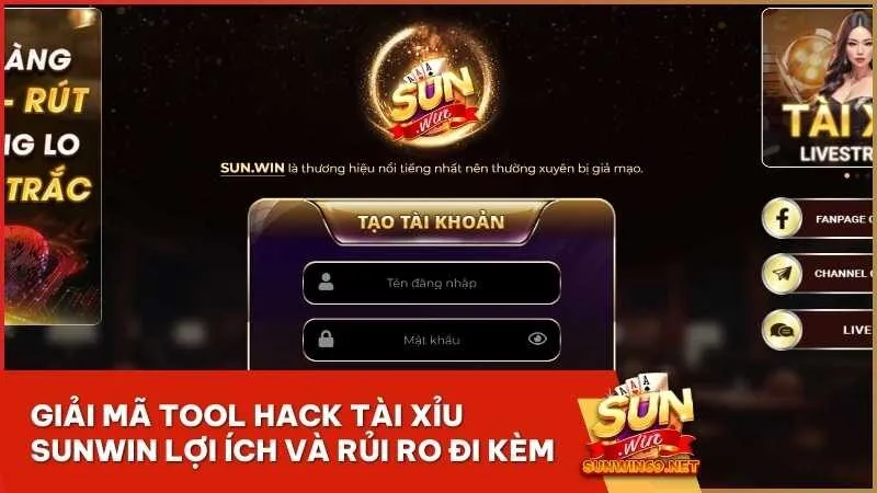 Tool Hack Tài Xỉu Sunwin