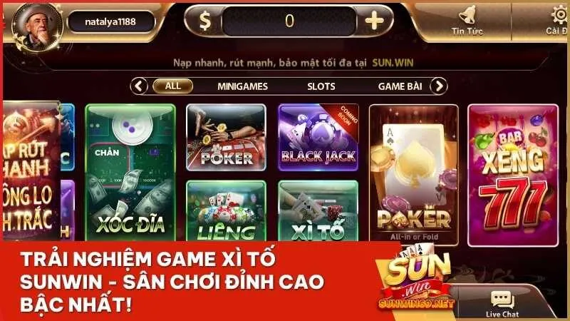 Game Xì Tố Sunwin